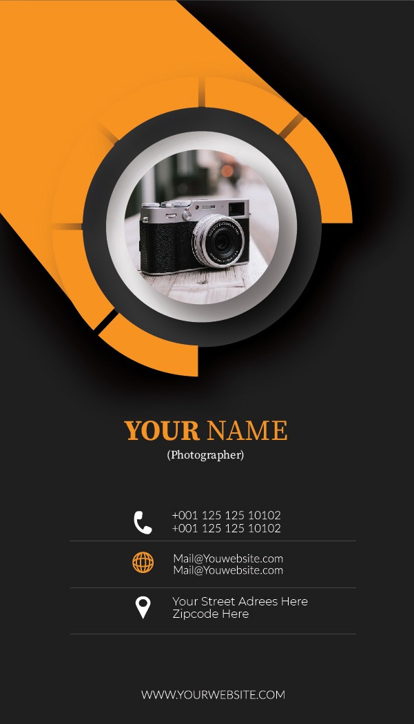 Photography Visiting Card